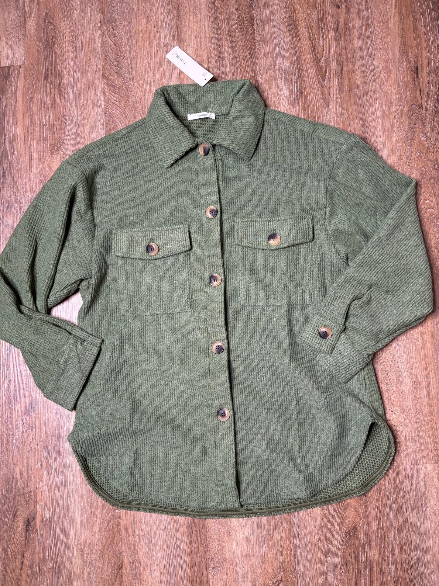 Brushed Thermal Lightweight Shacket