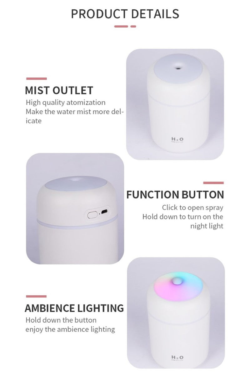 Portable Mini Humidifier/Diffuser