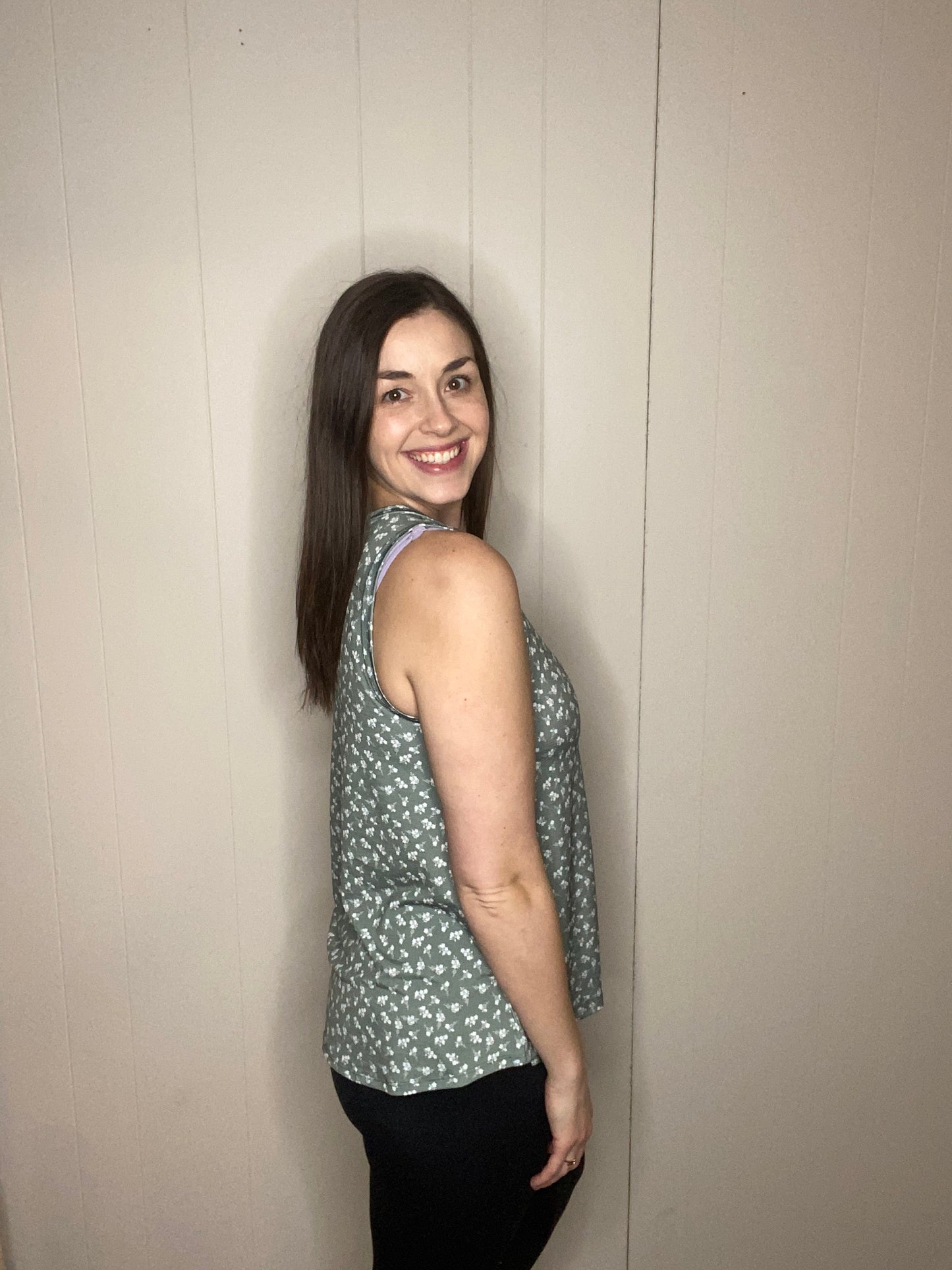 Relaxed Fit Floral Tank