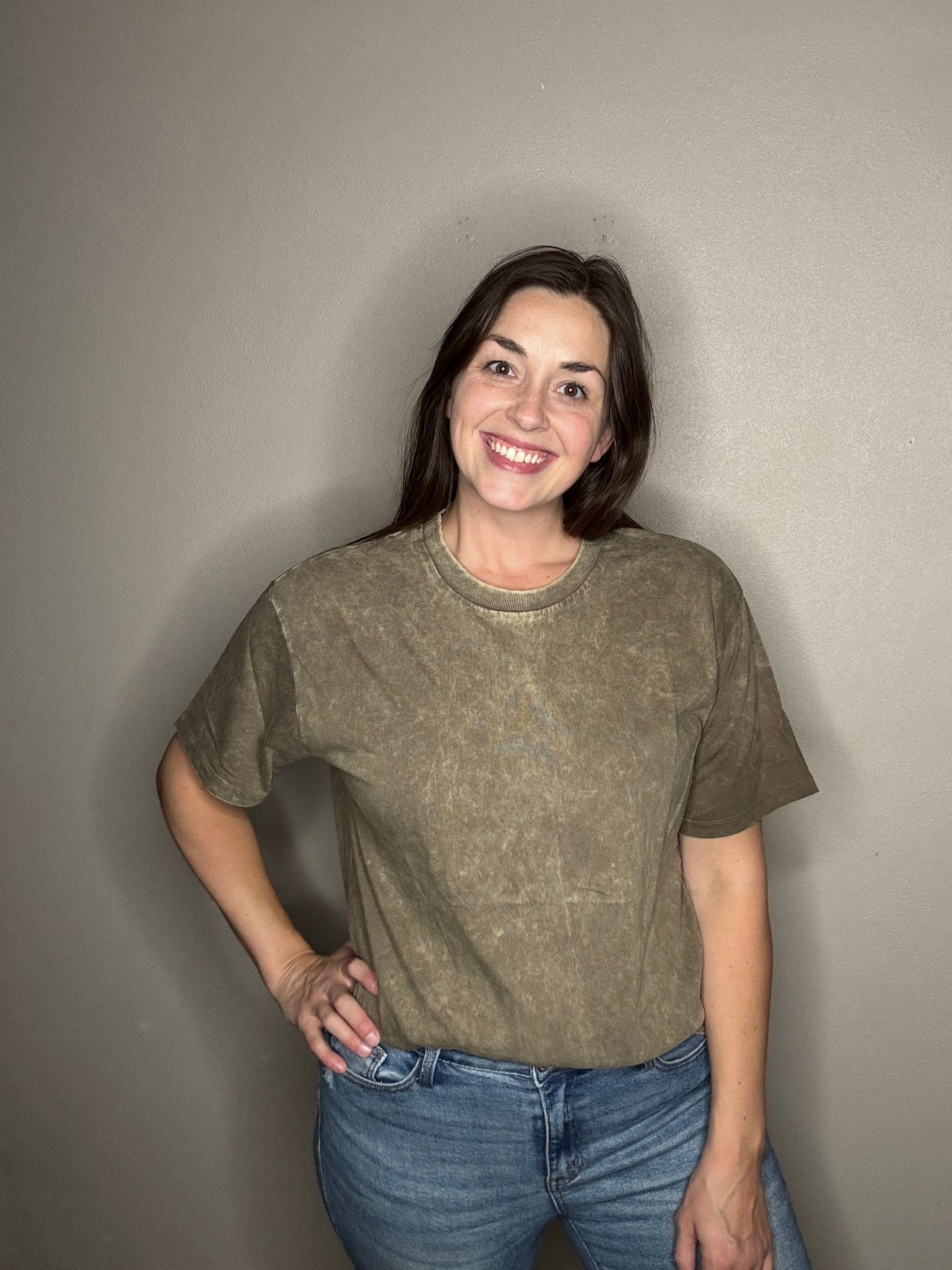 Acid Wash Tee