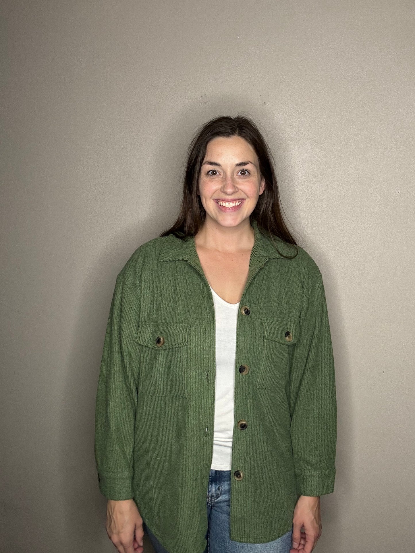 Brushed Thermal Lightweight Shacket