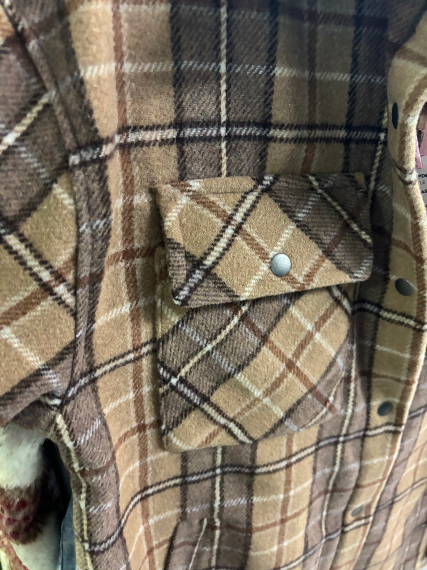Brown Plaid Shacket