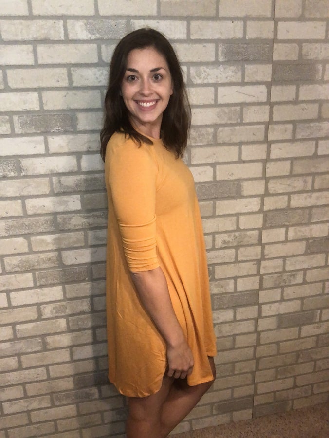 3/4 Sleeve Dress