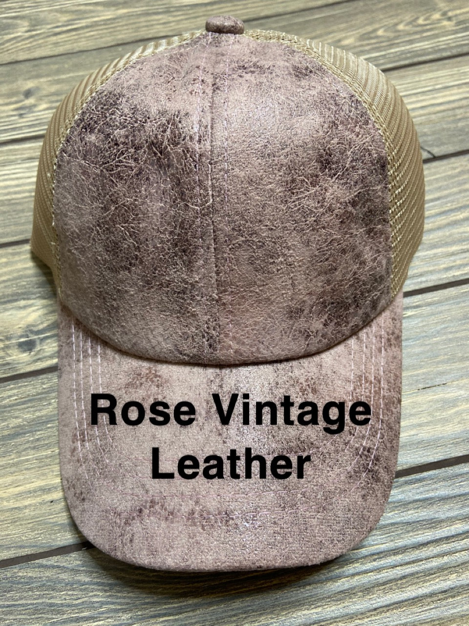Crisscross Ponytail Hat