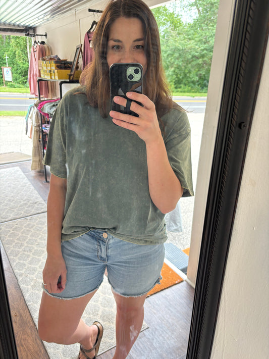 Acid Wash Tee