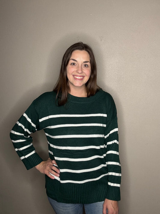 Striped Oversized Sweater