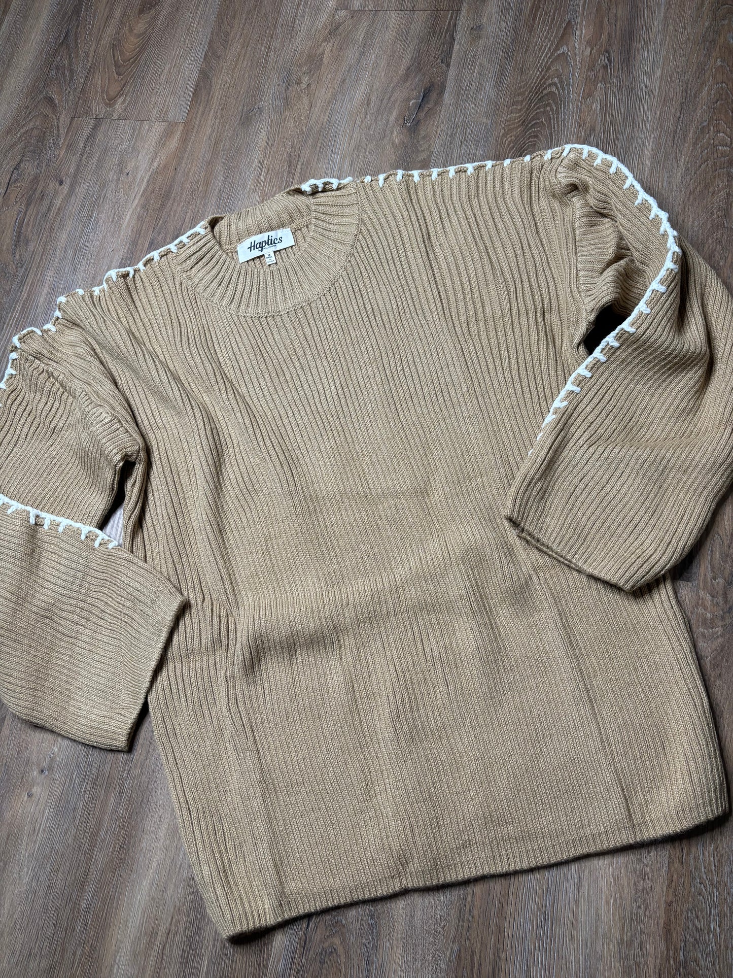 Oversized Stitch Detail Sweater
