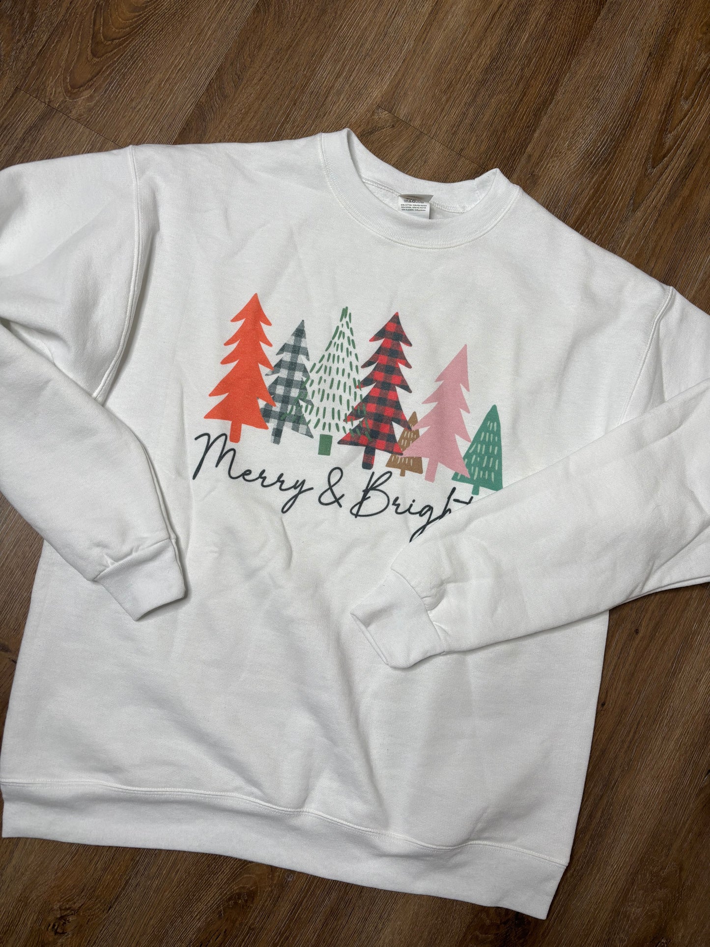 Merry & Bright Tree Crewneck