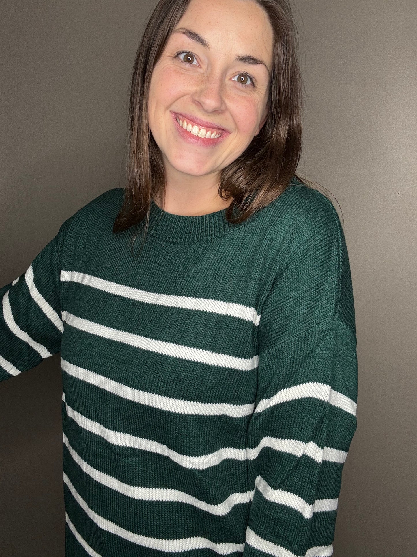 Striped Oversized Sweater