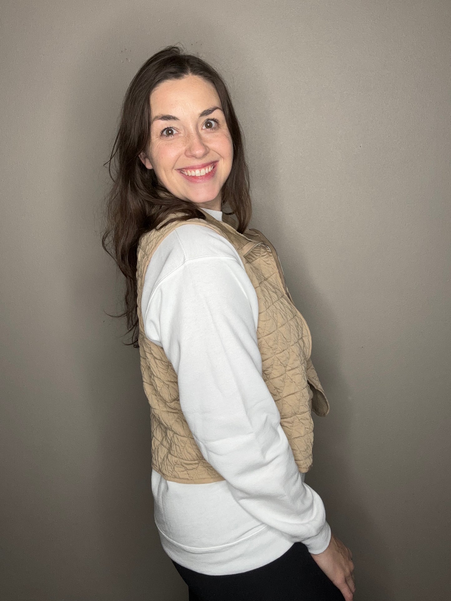 Quilted Pattern Vest