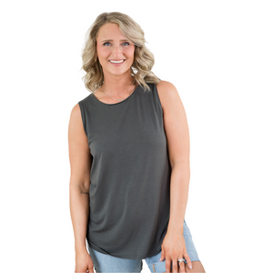 Made For Today Tank in Ash Grey [Online Exclusive]