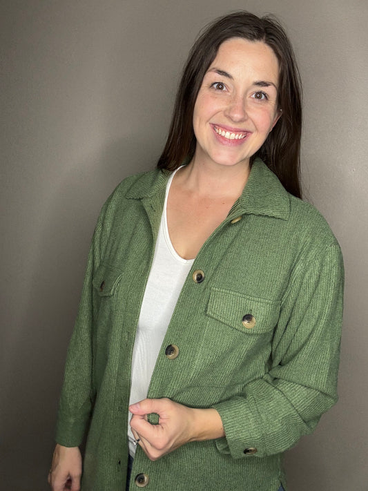 Brushed Thermal Lightweight Shacket