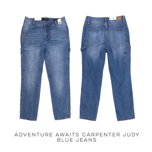 Adventure Awaits Carpenter Judy Blue Jeans [Online Exclusive]