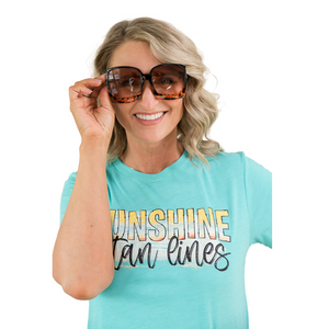 Megan Sunglasses in Tortoise [Online Exclusive]