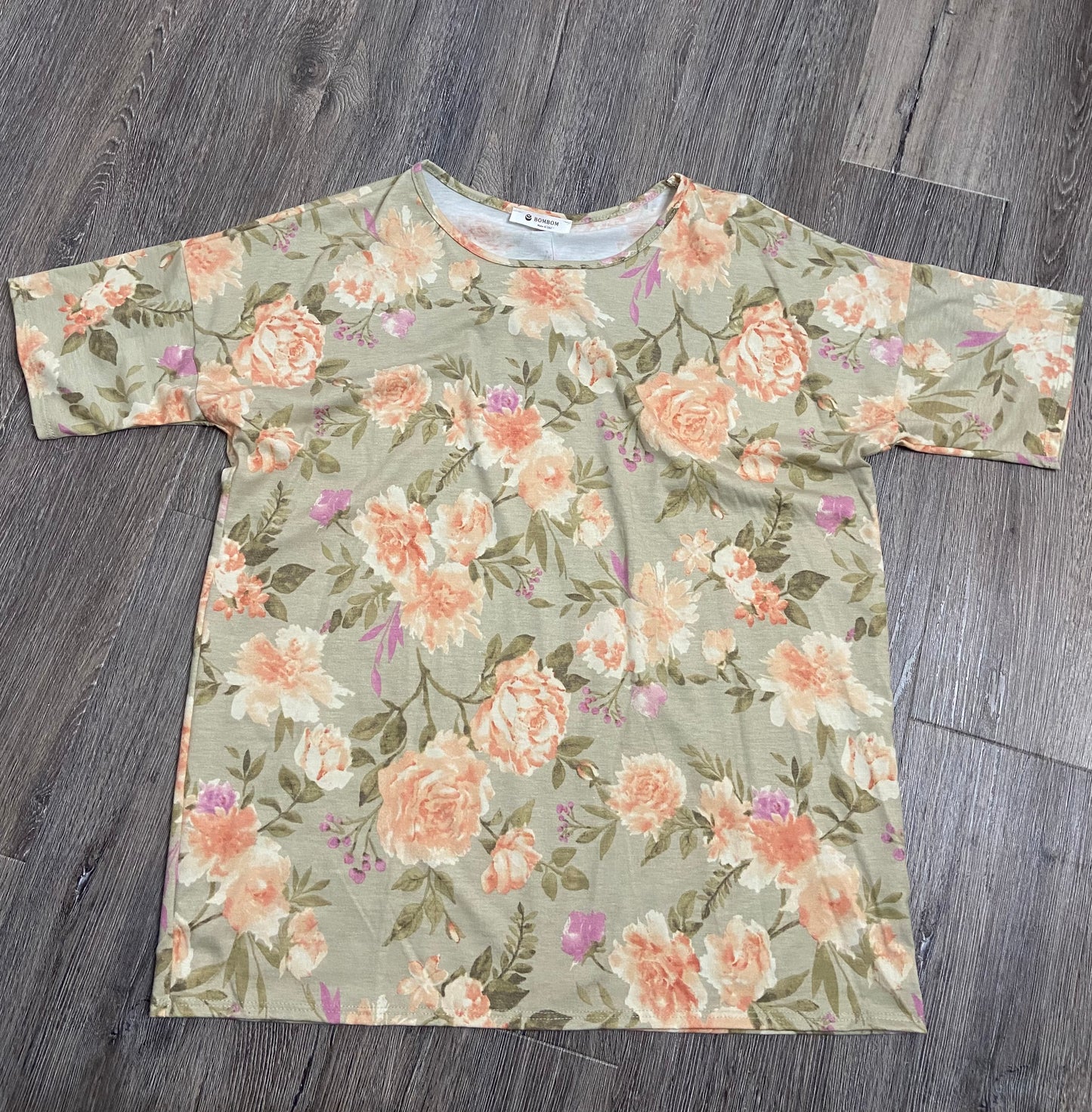 Relaxed Fit Floral Tee