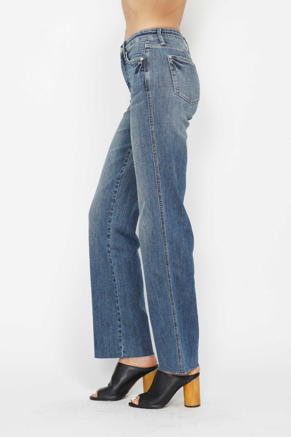 Judy Blue Tummy Control Straight Jeans [Online Exclusive]