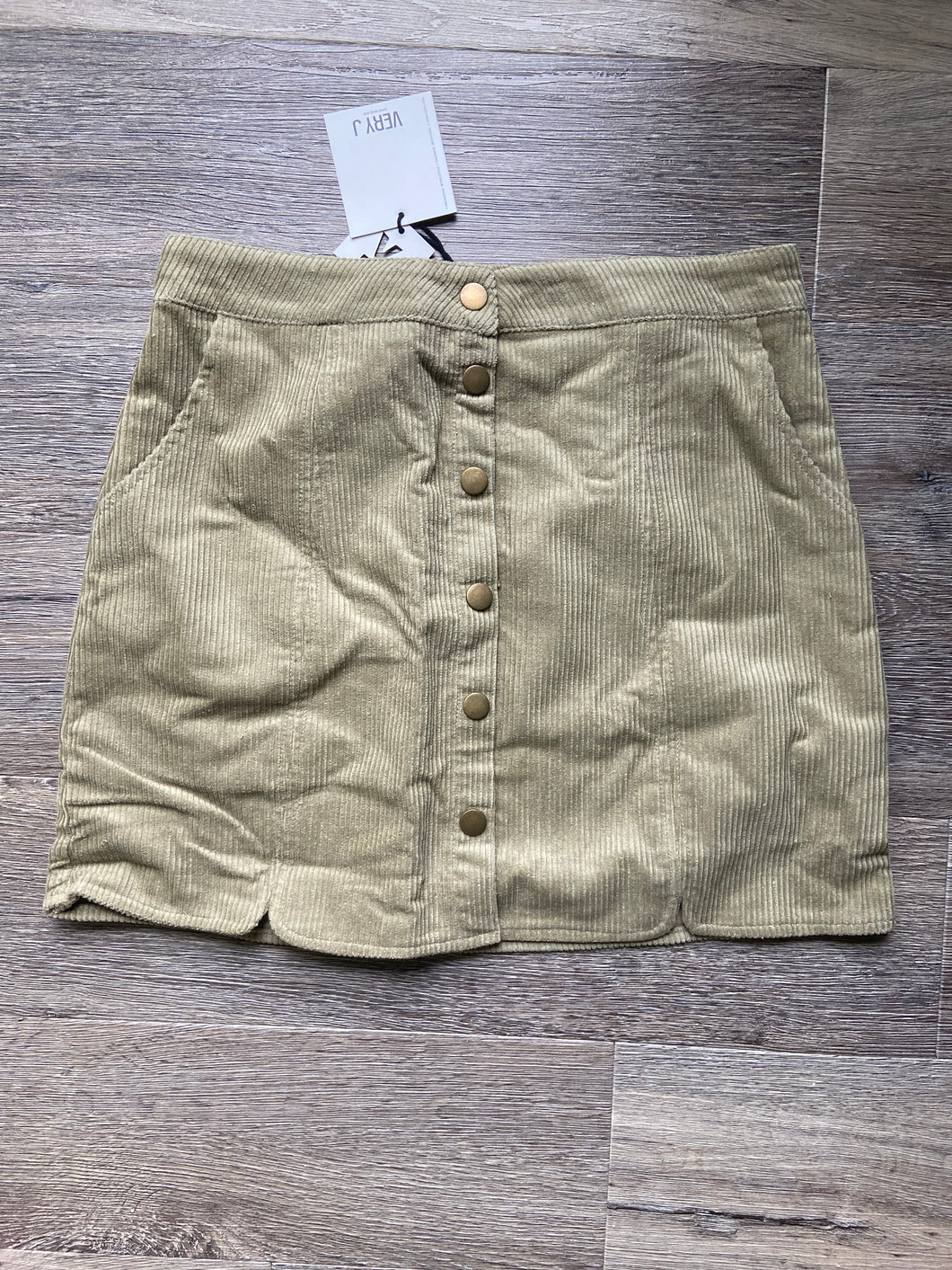 Corduroy Skirt