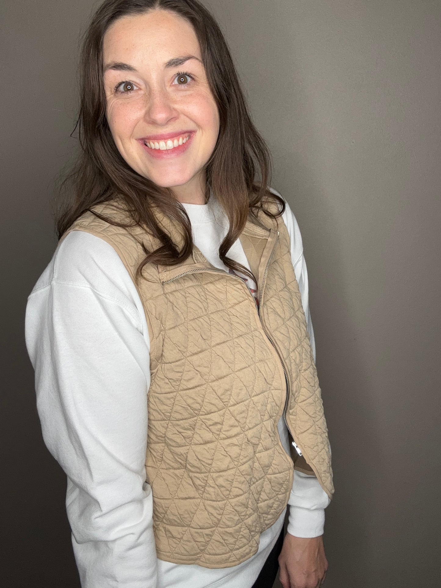 Quilted Pattern Vest