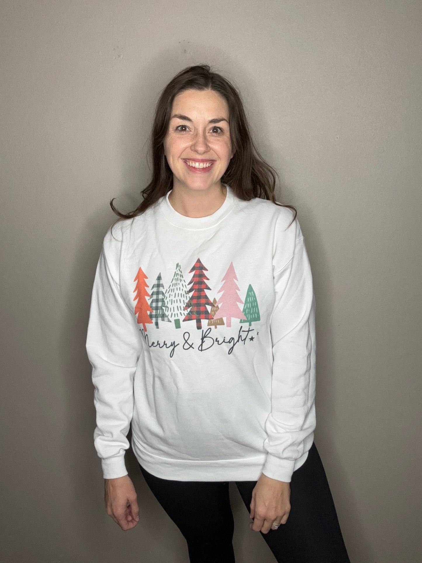 Merry & Bright Tree Crewneck