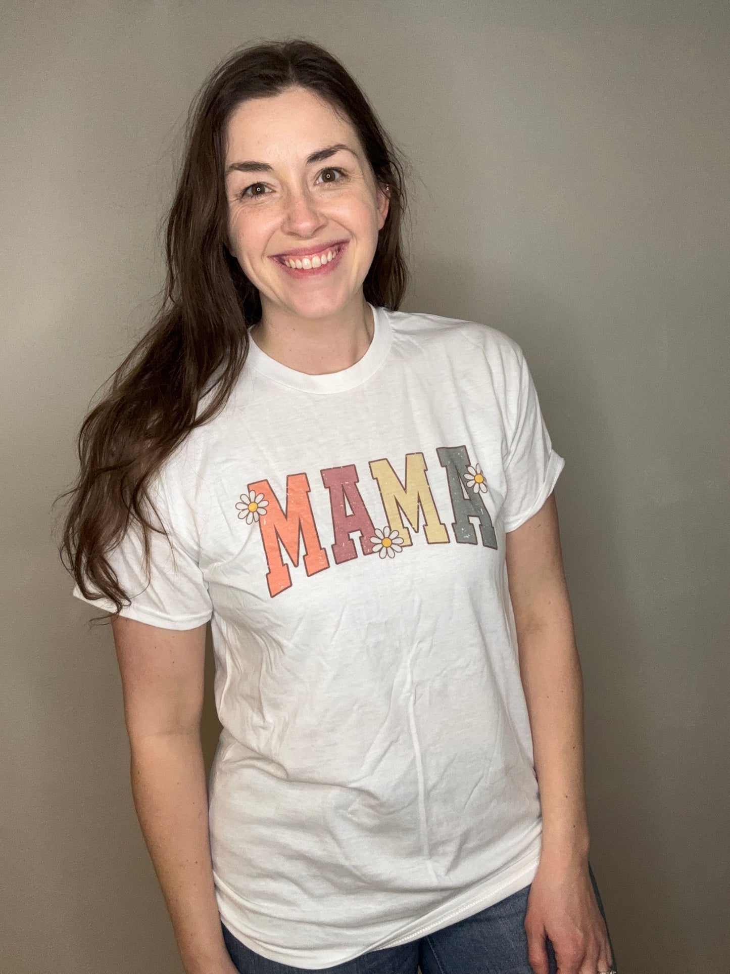 MAMA Floral Tee
