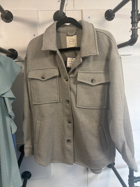 Textured Wool-Like Shacket