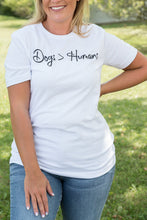 Load image into Gallery viewer, Dogs Over Humans Graphic Tee [Online Exclusive]