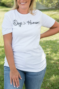 Dogs Over Humans Graphic Tee [Online Exclusive]