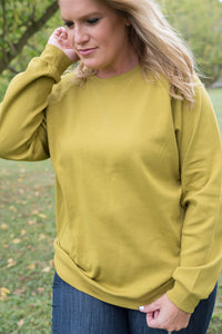 Make it Right Pullover in Olive Mustard [Online Exclusive]