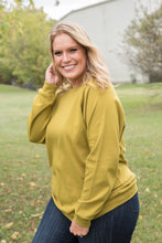 Load image into Gallery viewer, Make it Right Pullover in Olive Mustard [Online Exclusive]