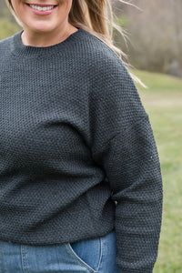 Long Weekend Sweater in Charcoal [Online Exclusive]
