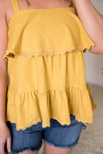 Load image into Gallery viewer, Sweet Like Honey Sleeveless Top [Online Exclusive]