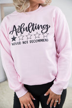 Load image into Gallery viewer, Adulting- One Star Crewneck