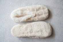 Load image into Gallery viewer, Chenille Slippers in Ivory [Online Exclusive]