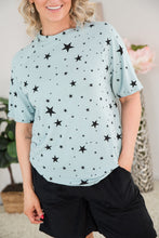 Load image into Gallery viewer, Into the Stars Top in Green [Online Exclusive]