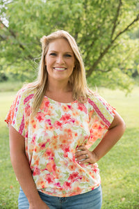 Bright Eyed Floral Top [Online Exclusive]