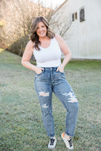 Load image into Gallery viewer, Rise to the Challenge Judy Blue Boyfriend Jeans [Online Exclusive]
