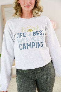 Life is Best When Camping Crew [Online Exclusive]