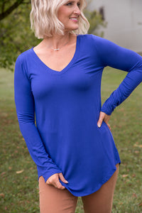 More Than Basic Top in Blue [Online Exclusive]
