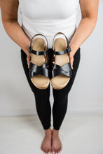 Load image into Gallery viewer, Adley Wedges in Black [Online Exclusive]