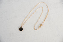 Load image into Gallery viewer, Point in Time Necklace in Black [Online Exclusive]
