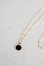 Load image into Gallery viewer, Point in Time Necklace in Black [Online Exclusive]