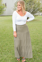 Load image into Gallery viewer, All Around Skirt in Olive [Online Exclusive]