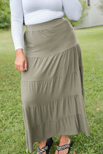 Load image into Gallery viewer, All Around Skirt in Olive [Online Exclusive]