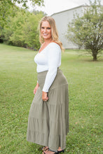 Load image into Gallery viewer, All Around Skirt in Olive [Online Exclusive]