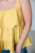 Load image into Gallery viewer, Sweet Like Honey Sleeveless Top [Online Exclusive]