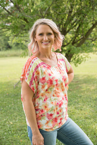 Bright Eyed Floral Top [Online Exclusive]