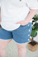 Load image into Gallery viewer, Follow the Stars Judy Blue Shorts [Online Exclusive]