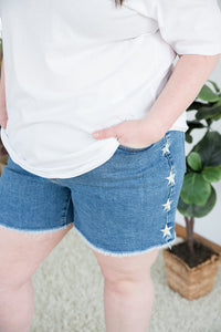 Follow the Stars Judy Blue Shorts [Online Exclusive]