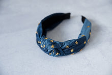 Load image into Gallery viewer, Stars on Denim Headband [Online Exclusive]