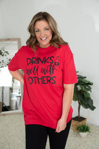 Drinks Well With Others Tee [Online Exclusive]